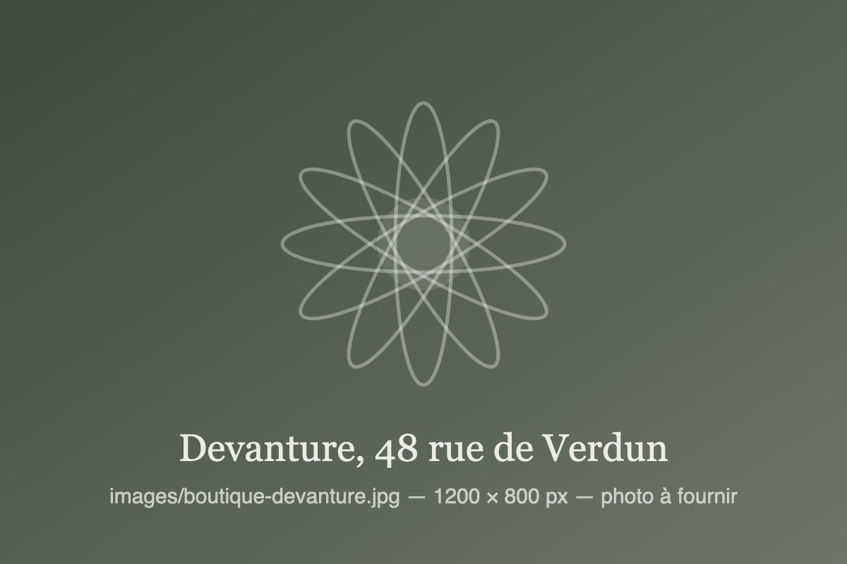 Devanture de la boutique Succulentes et Gracieuses, 48 rue de Verdun à Pons